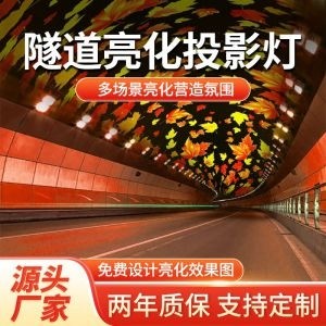 隧道景区场景亮化投影灯